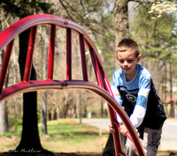 Portrait Photography - Youth Playing in the Park - Charlotte North Carolina