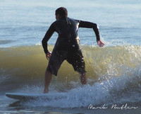 Portrait Photography - Surfer in Atlantic Ocean 2