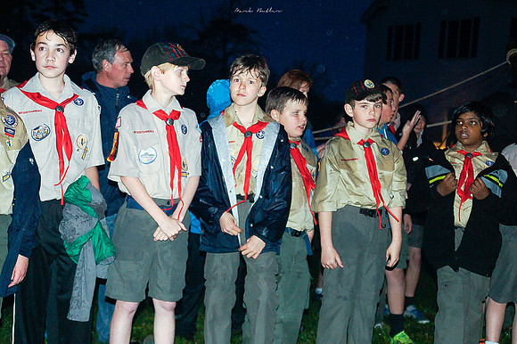 Youth Photography - Scouts - Inspection Line