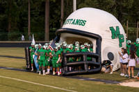 Sport Photography - High School Football Team - Ready to Enter Field
